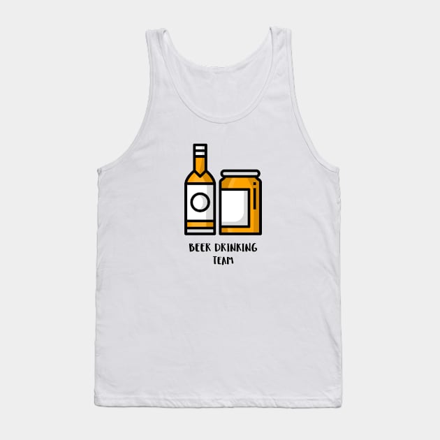 Beer Drinking Team Tank Top by BeerShirtly01